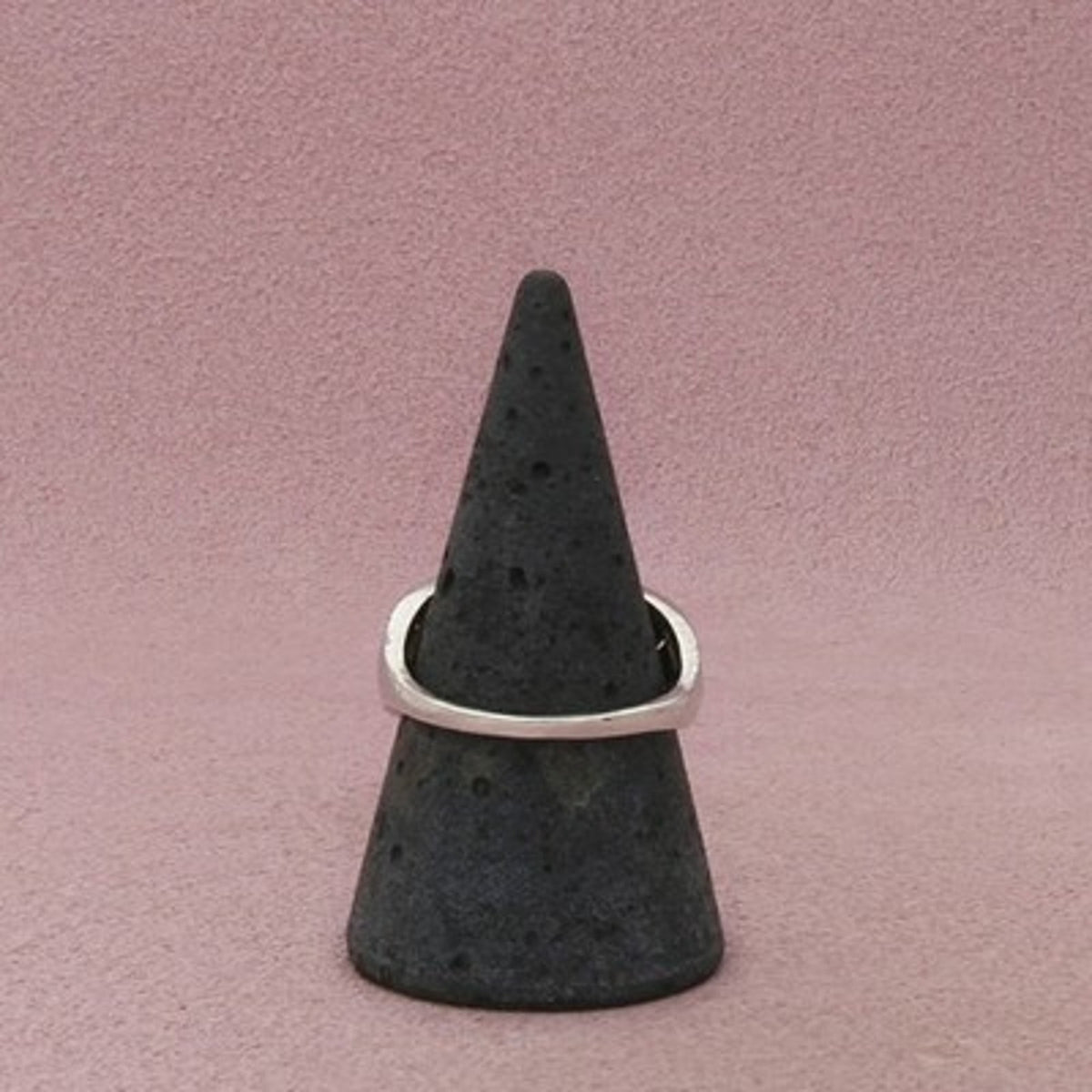 Zales Sterling Silver Diamond Geometric Lattice Ring Size 9.75