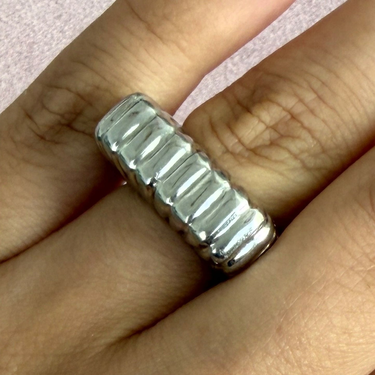 ivi los angeles sterling silver gaia signet ring size 5