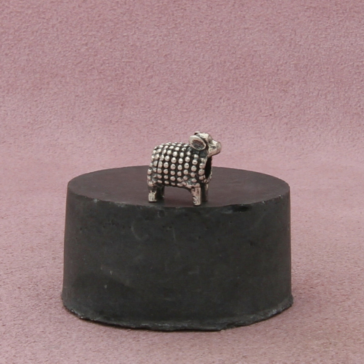 trollbeads sterling silver lamb sheep retired bead charm