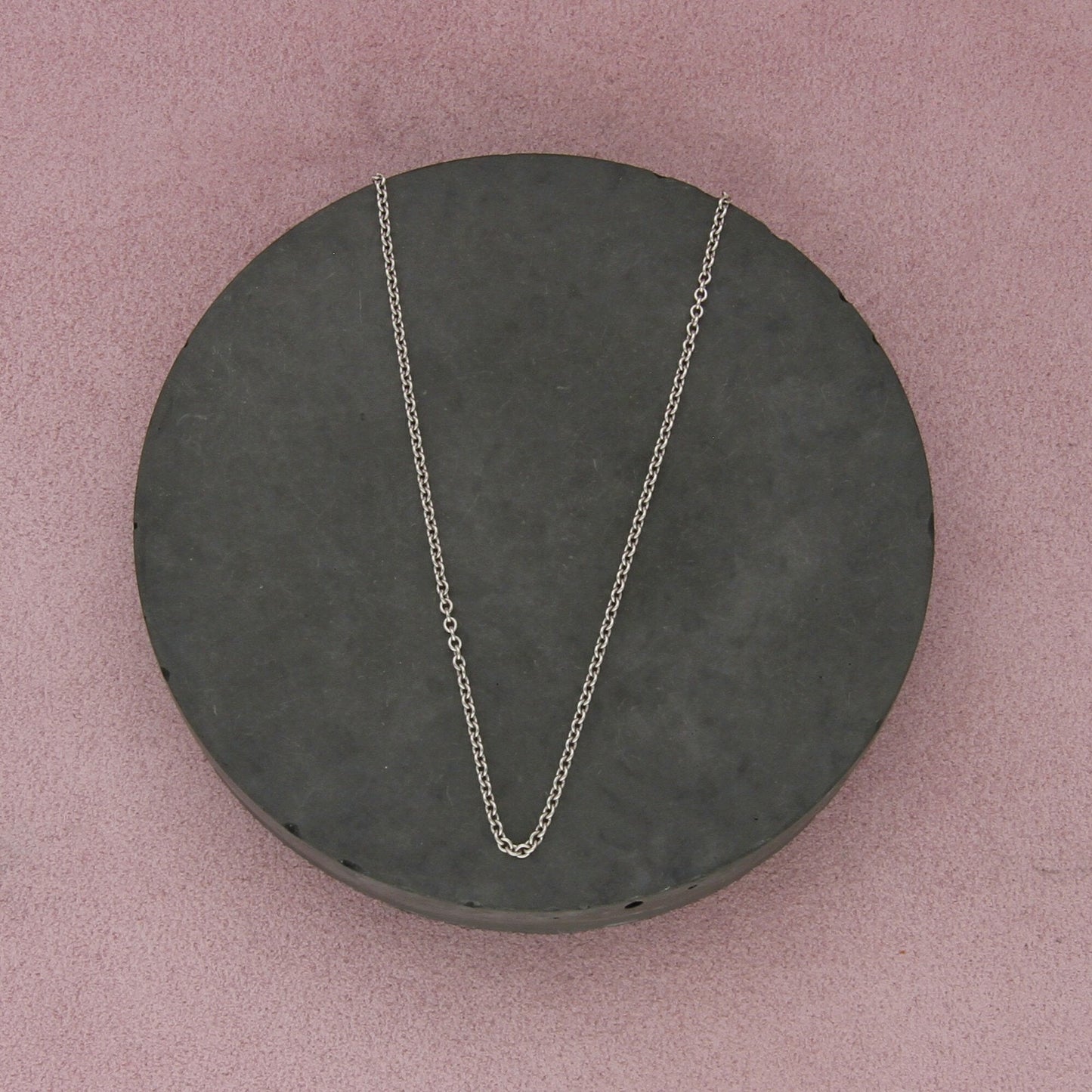 james avery sterling silver fine cable chain necklace size 18.75in
