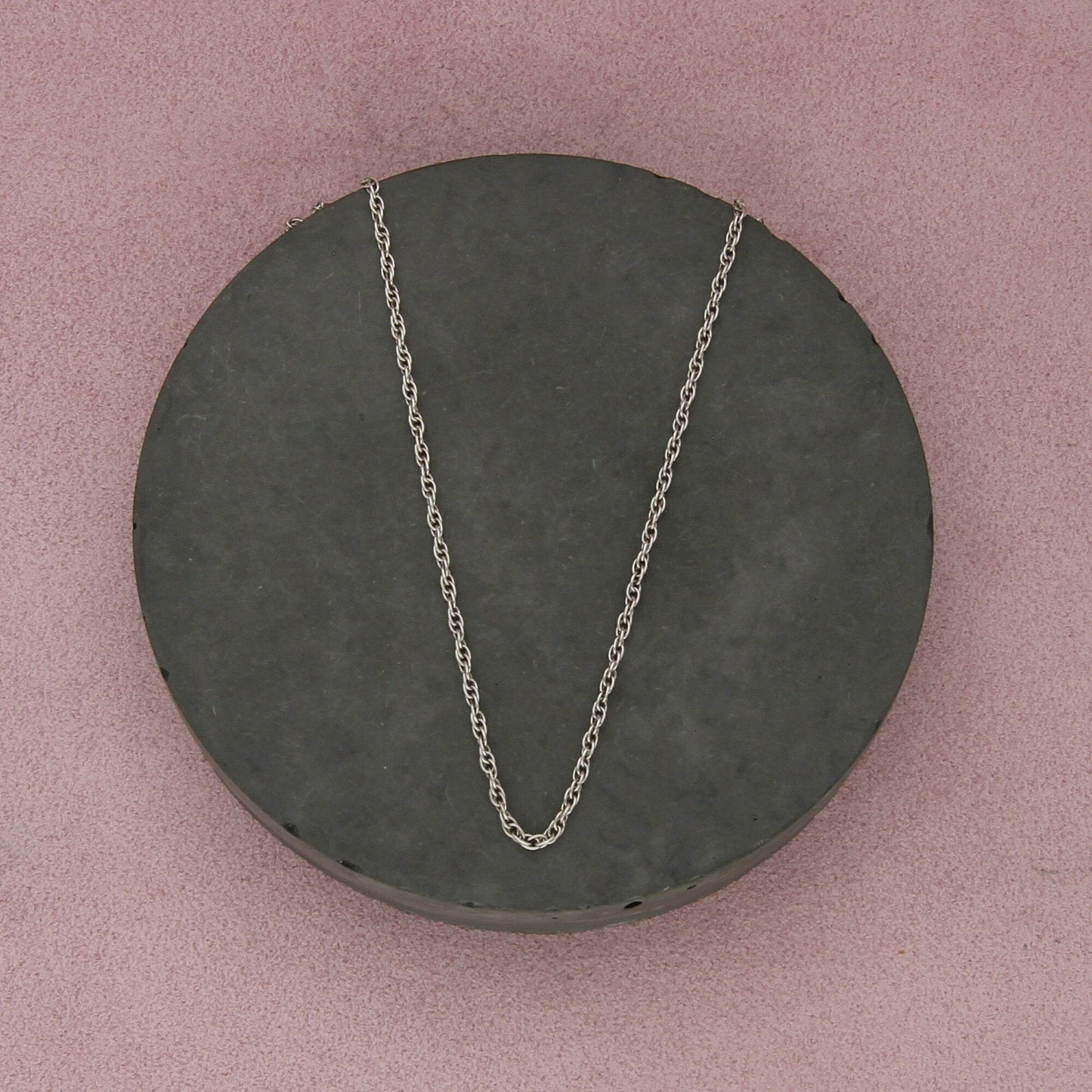 james avery sterling silver light rope chain necklace size 28in