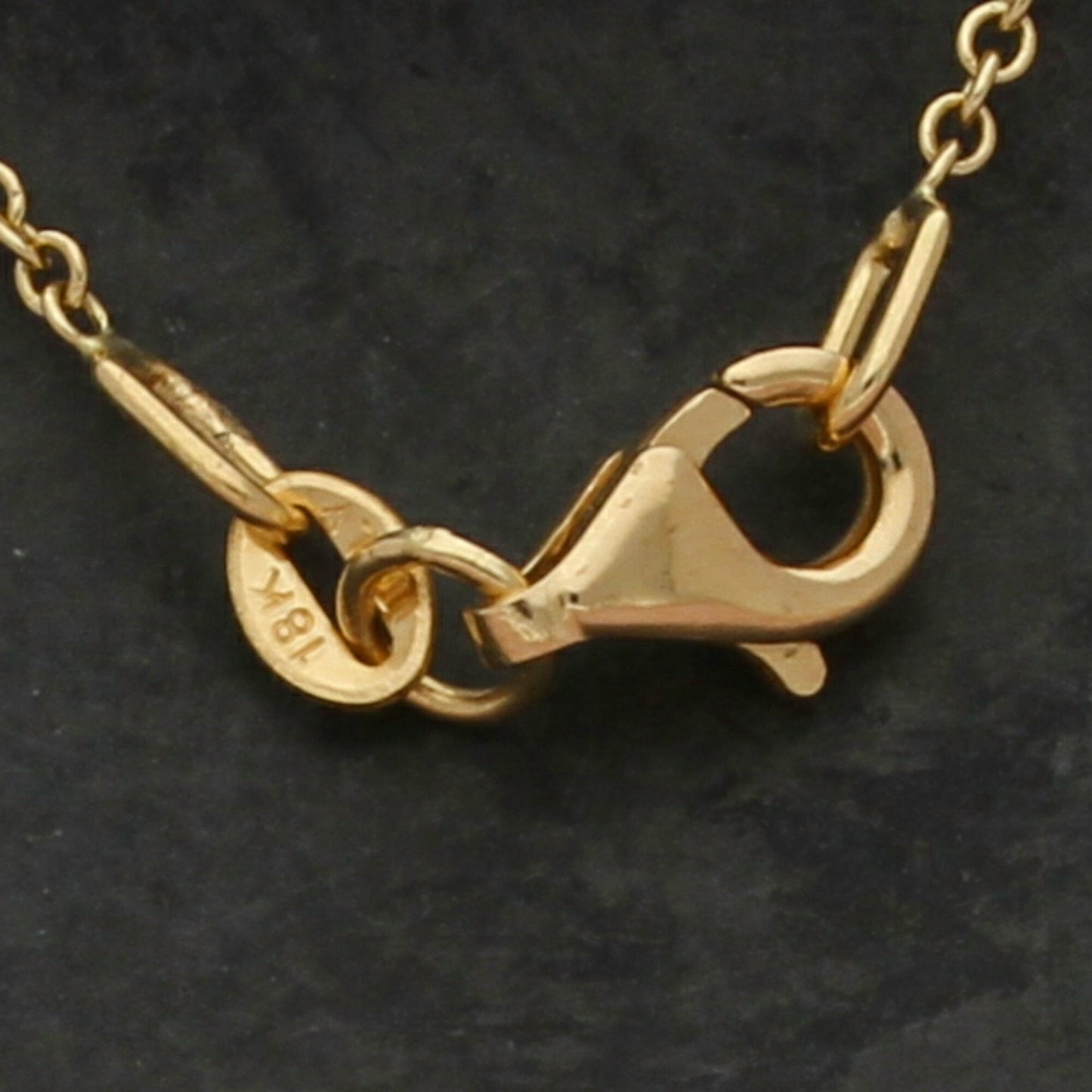 bony levy 18k yellow gold 0.42 ct diamond bar necklace size 17-19in