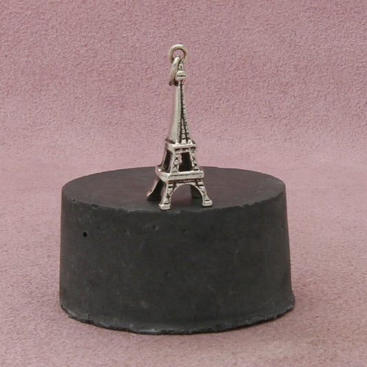 835 silver vintage 3d paris france eiffel tower travel charm pendant