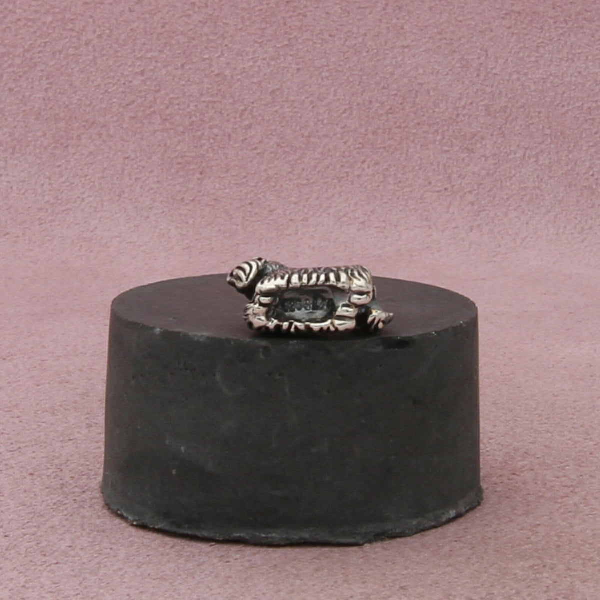 trollbeads sterling silver scottish terrier dog retired bead charm