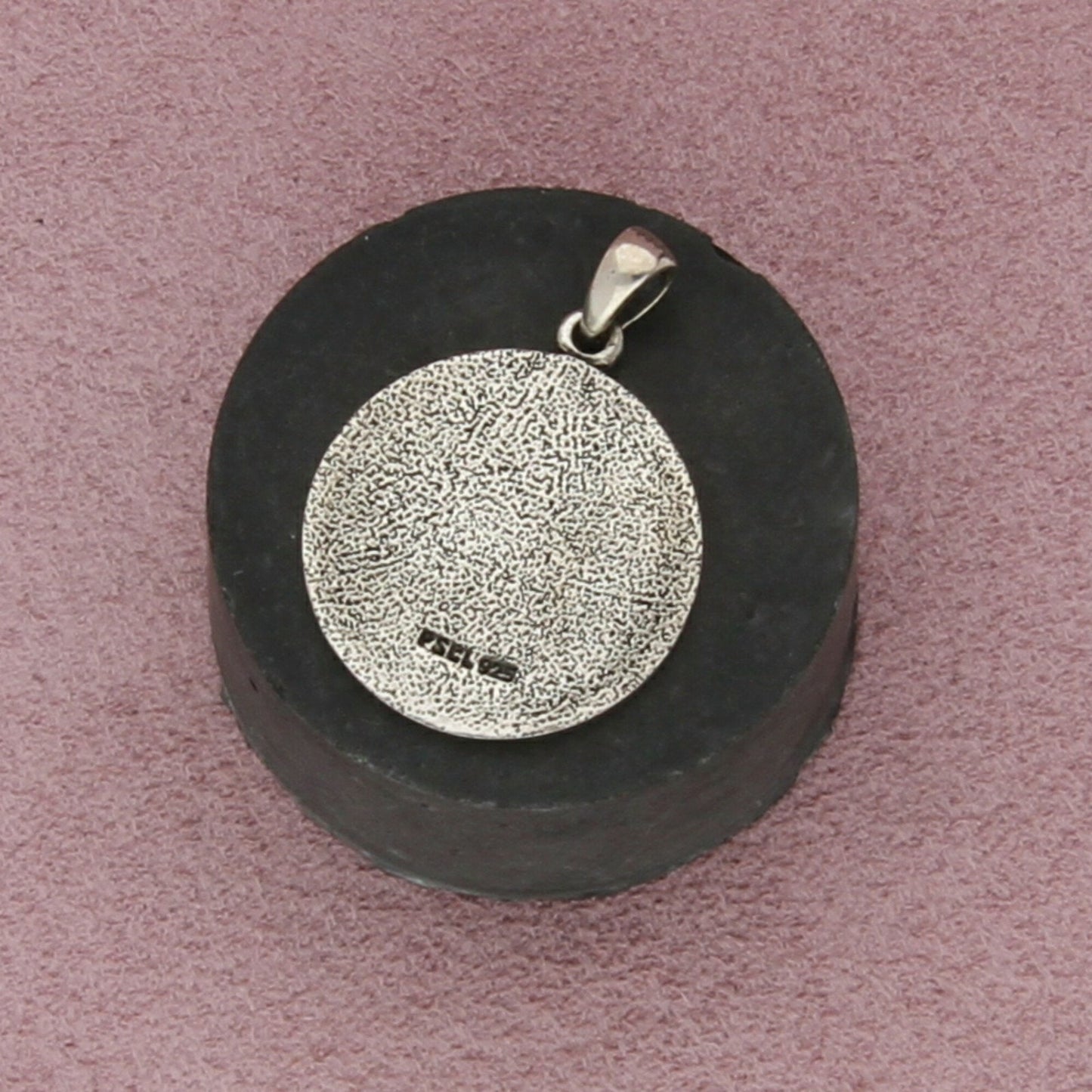 sterling silver om sacred sound pendant