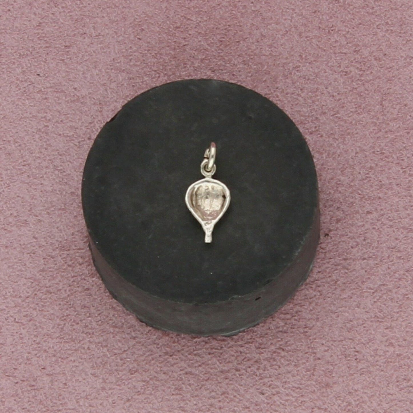 sterling silver vintage hot air balloon charm pendant