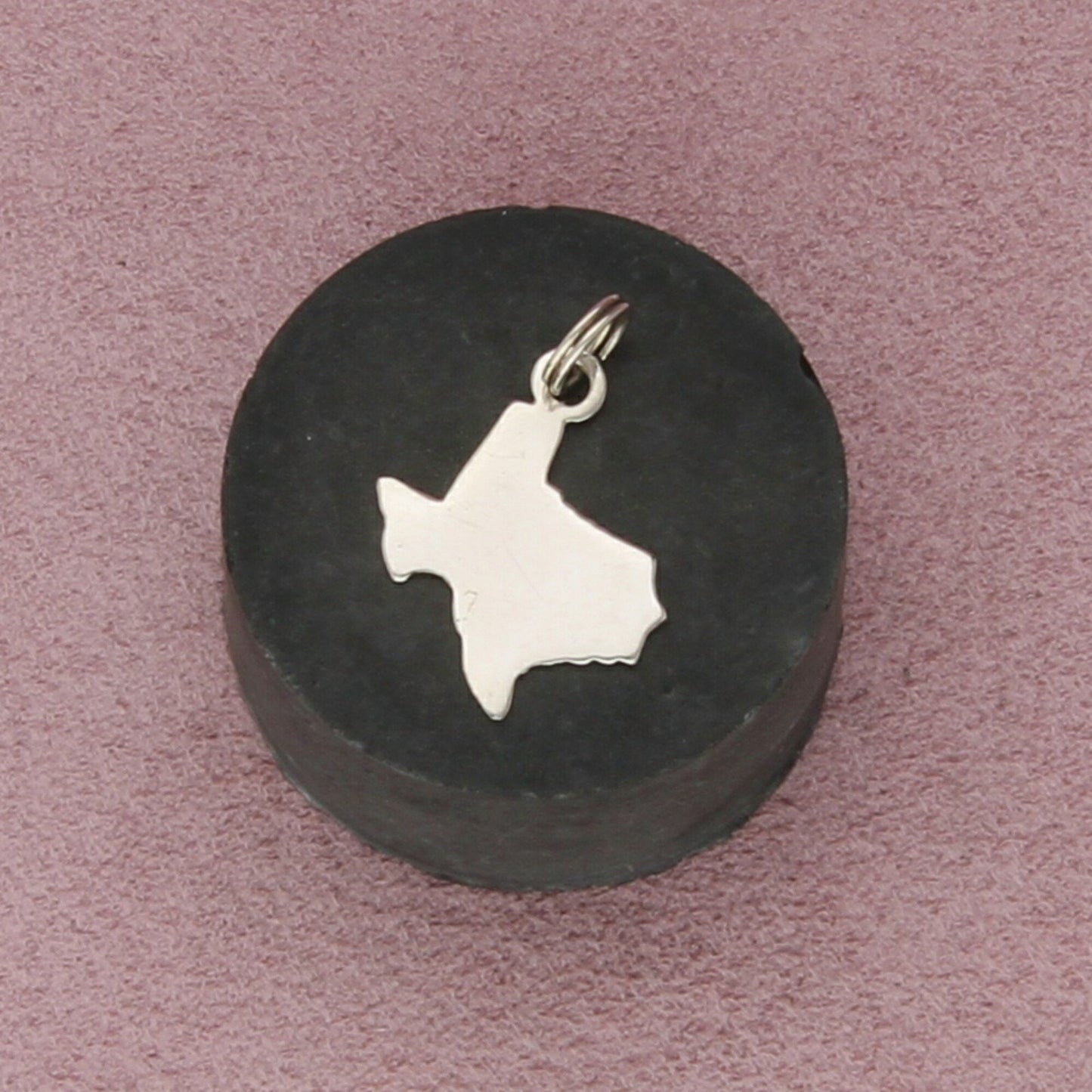 sterling silver vintage texas state souvenir charm pendant