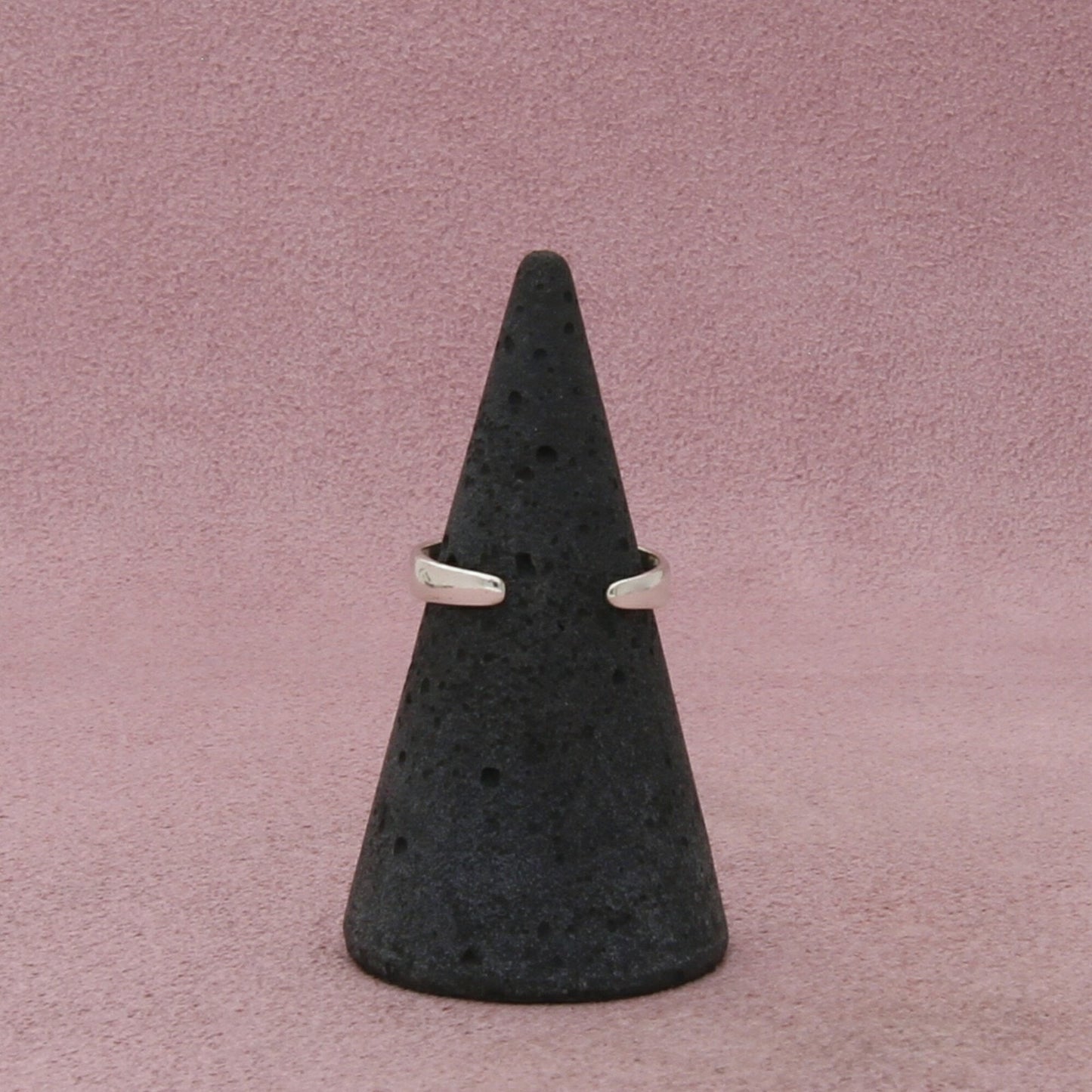 sterling silver round signet toe ring size 5.25