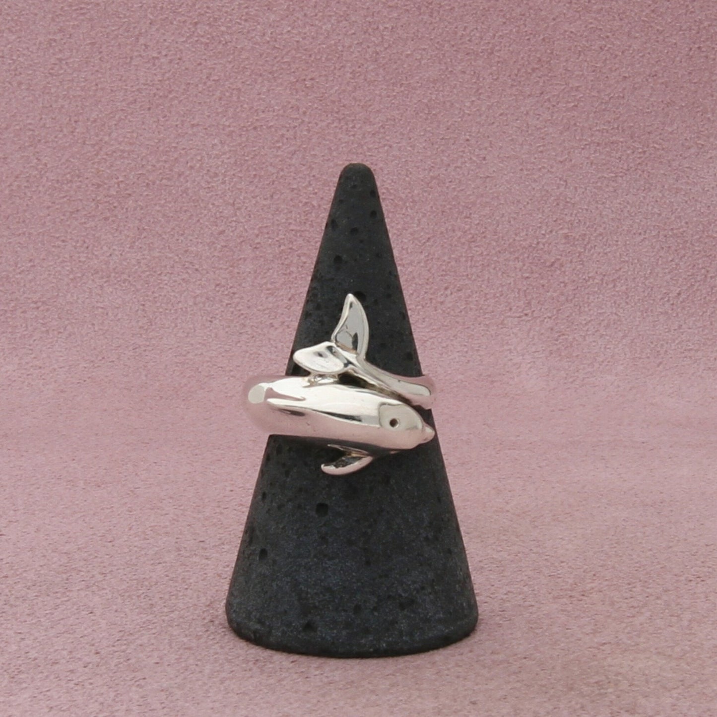 kabana sterling silver vintage dolphin ring size 7.25
