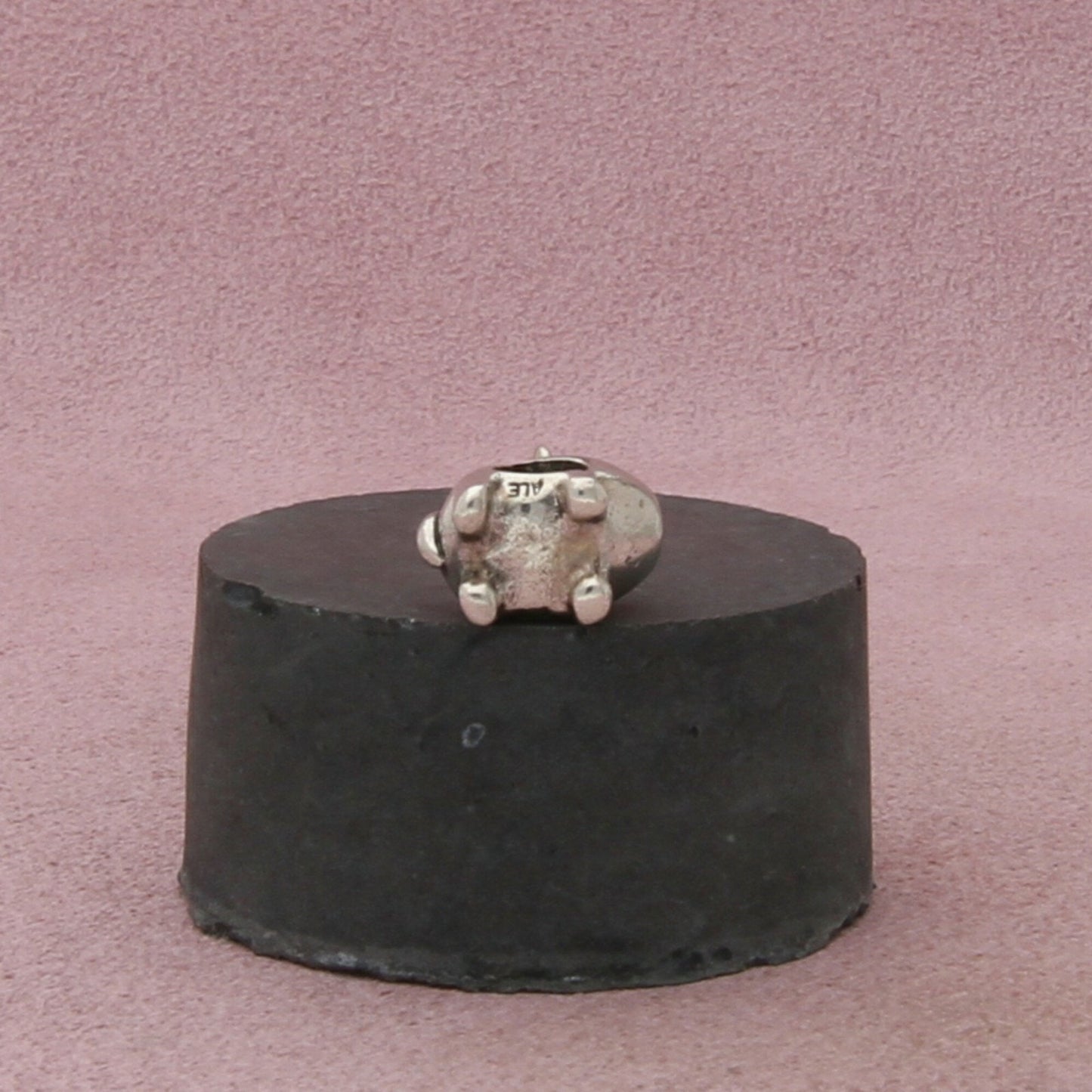 pandora sterling silver authentic spot the dog bead (790258) charm