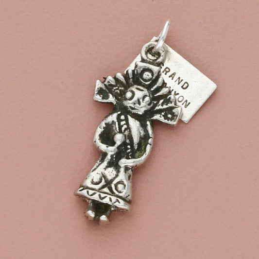 bell trading sterling silver grand canyon southwestern kachina charm