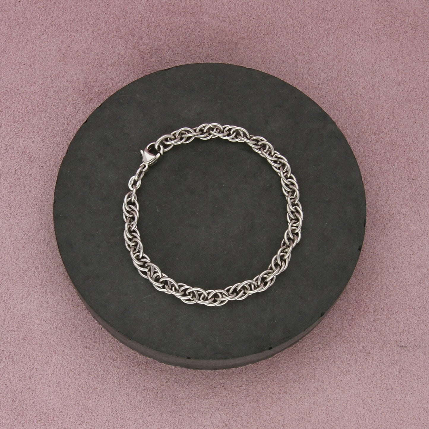 james avery sterling silver rope chain bracelet size 6.25in