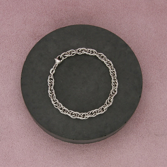 james avery sterling silver rope chain bracelet size 6.25in