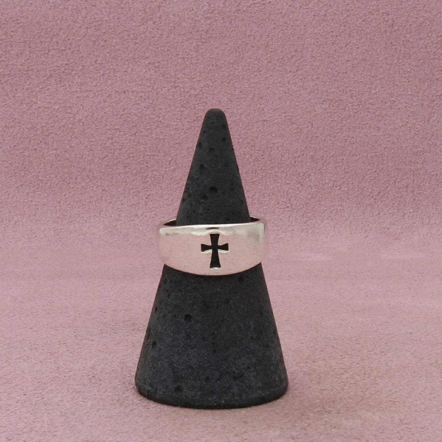 james avery sterling silver narrow crosslet ring size 5.75