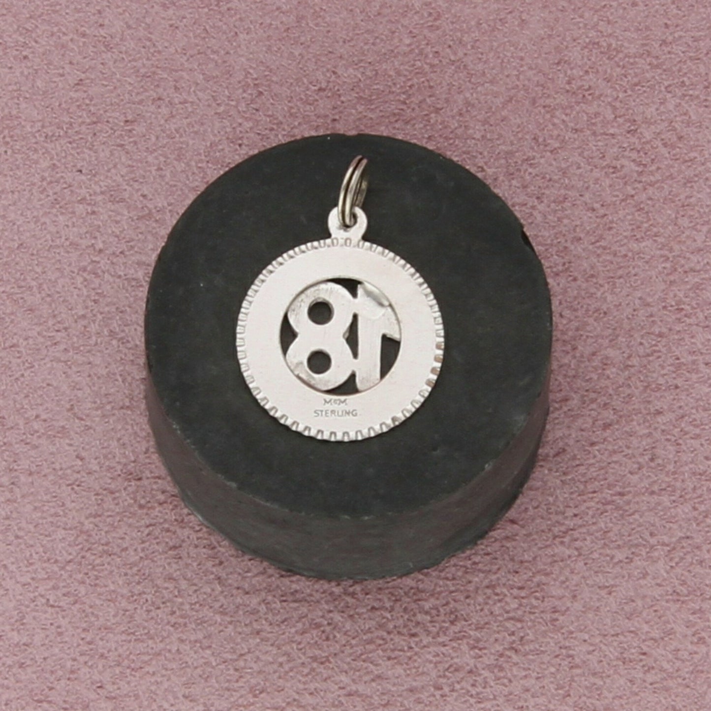 sterling silver vintage happy 18th birthday charm pendant