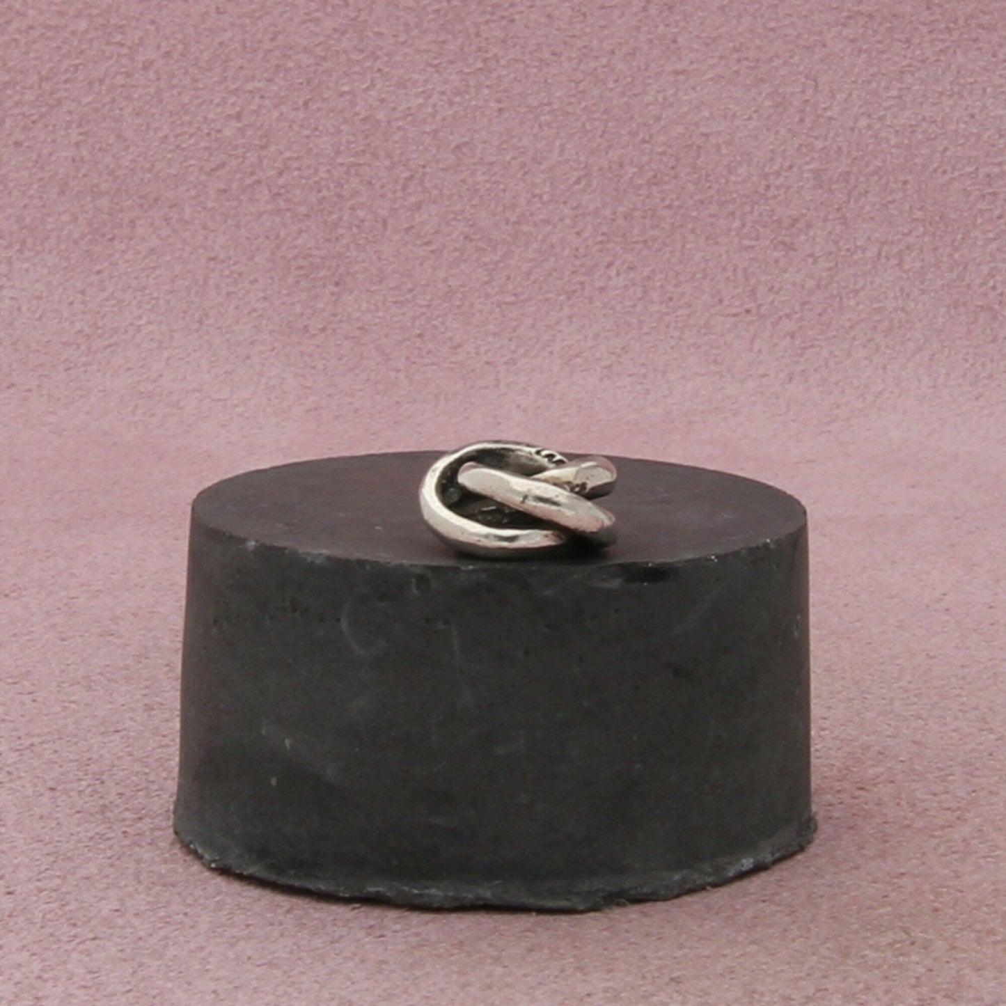 trollbeads sterling silver three in one trinity knot retired bead charm