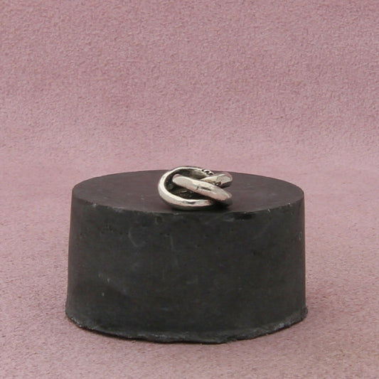 trollbeads sterling silver three in one trinity knot retired bead charm