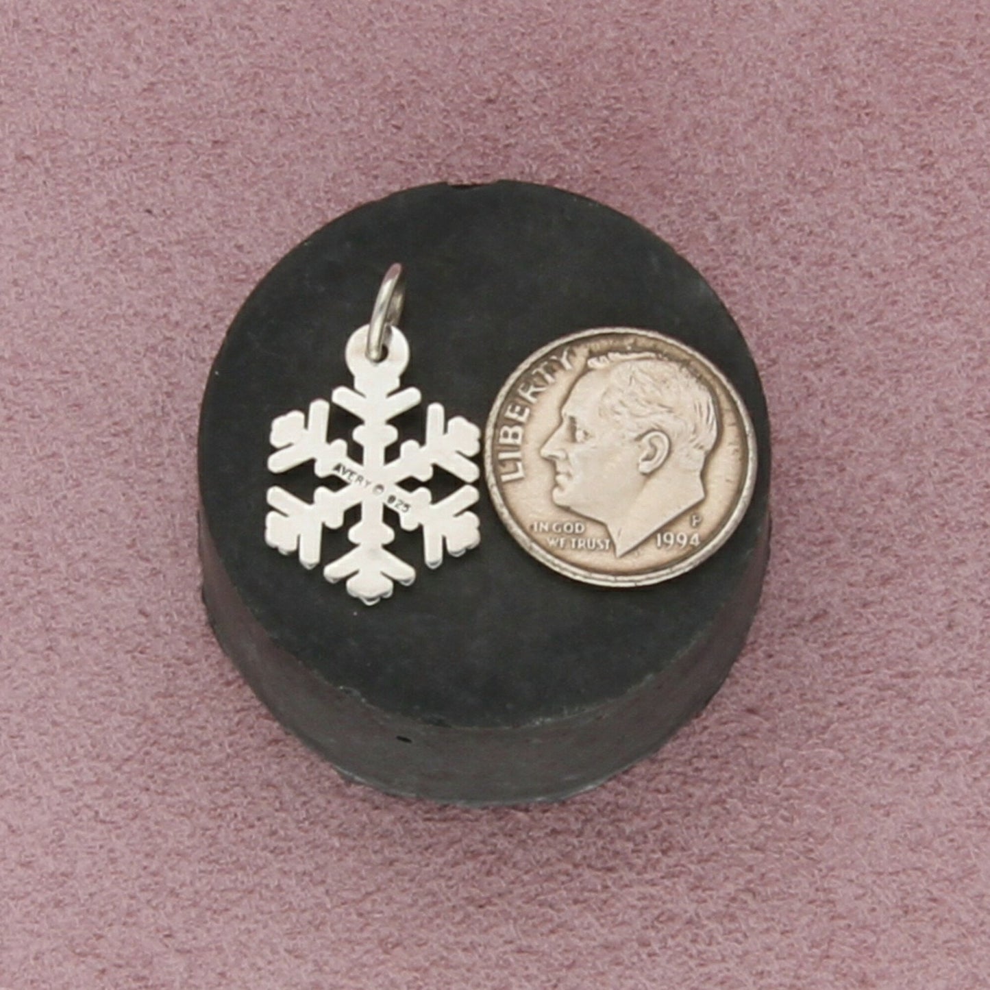 james avery sterling silver snow crystal snowflake charm pendant