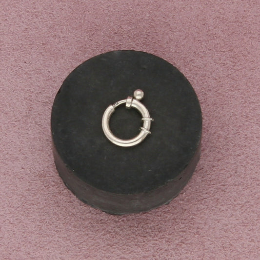 sterling silver ring bolt charm holder clasp