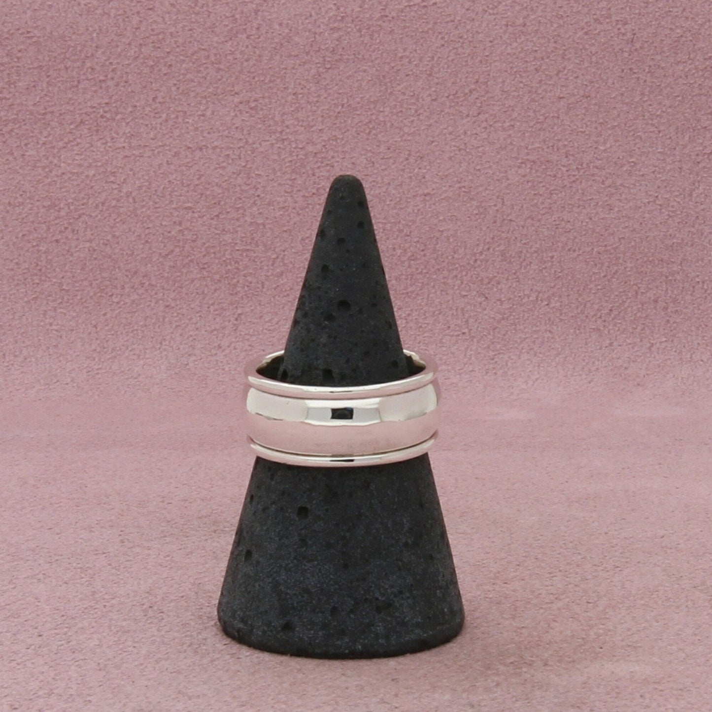 james avery sterling silver retired wide eternal wedding band ring size 7.25