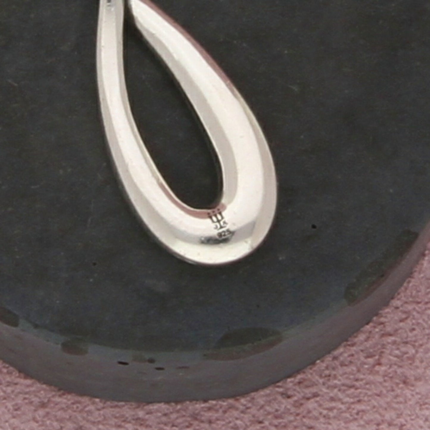 james avery sterling silver retired infinity drop pendant