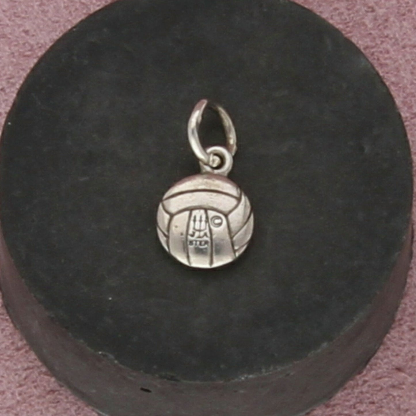 james avery sterling silver retired volleyball charm pendant
