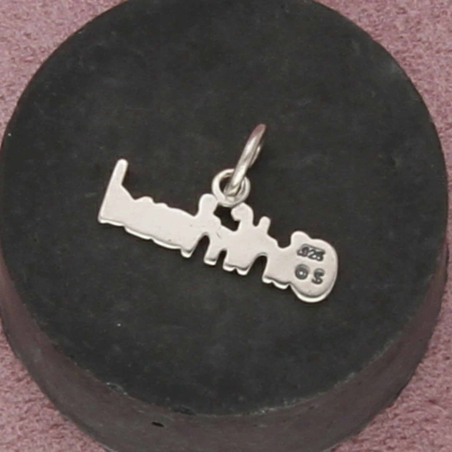 sterling silver girlfriend charm pendant