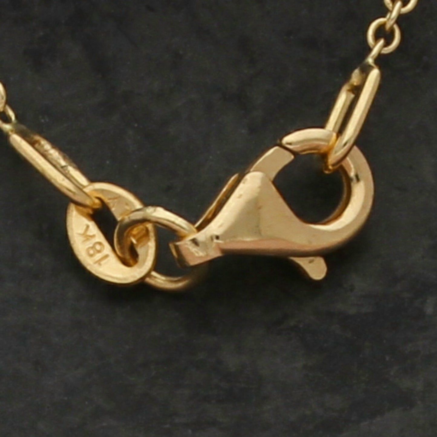 bony levy 18k yellow gold 0.42 ct diamond bar necklace size 17-19in