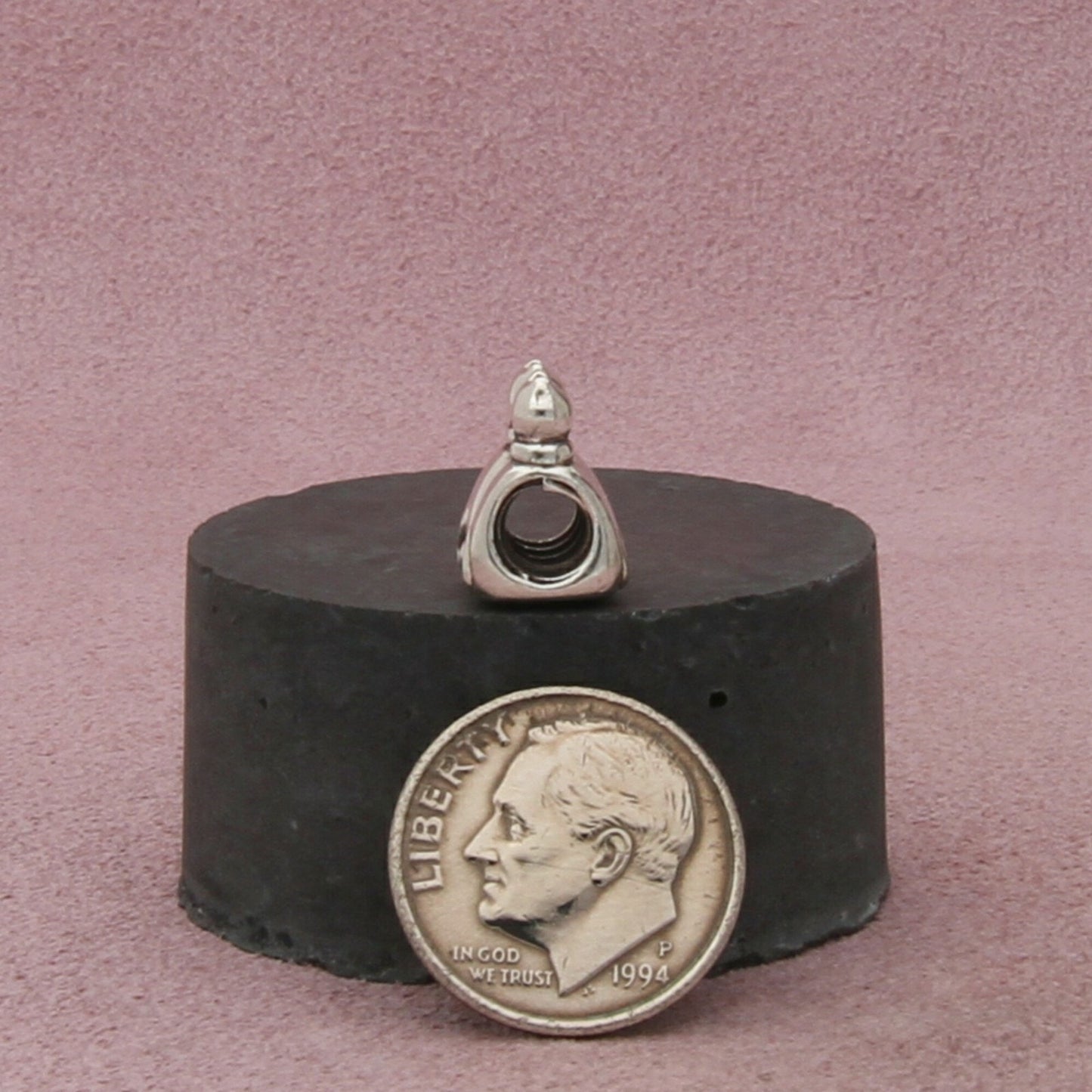 chamilia sterling silver two cats bead charm pendant