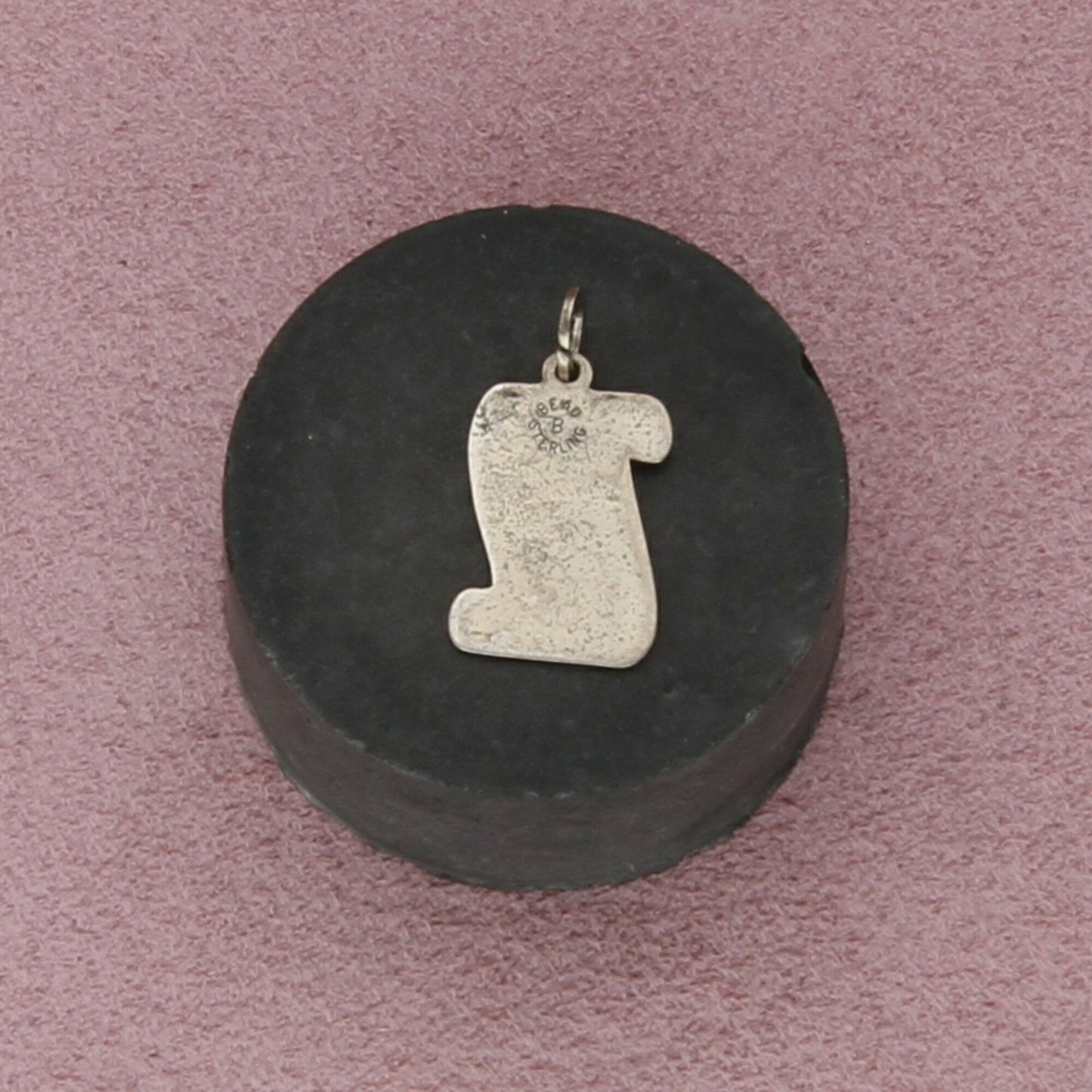 beau sterling silver vintage graduation diploma charm pendant