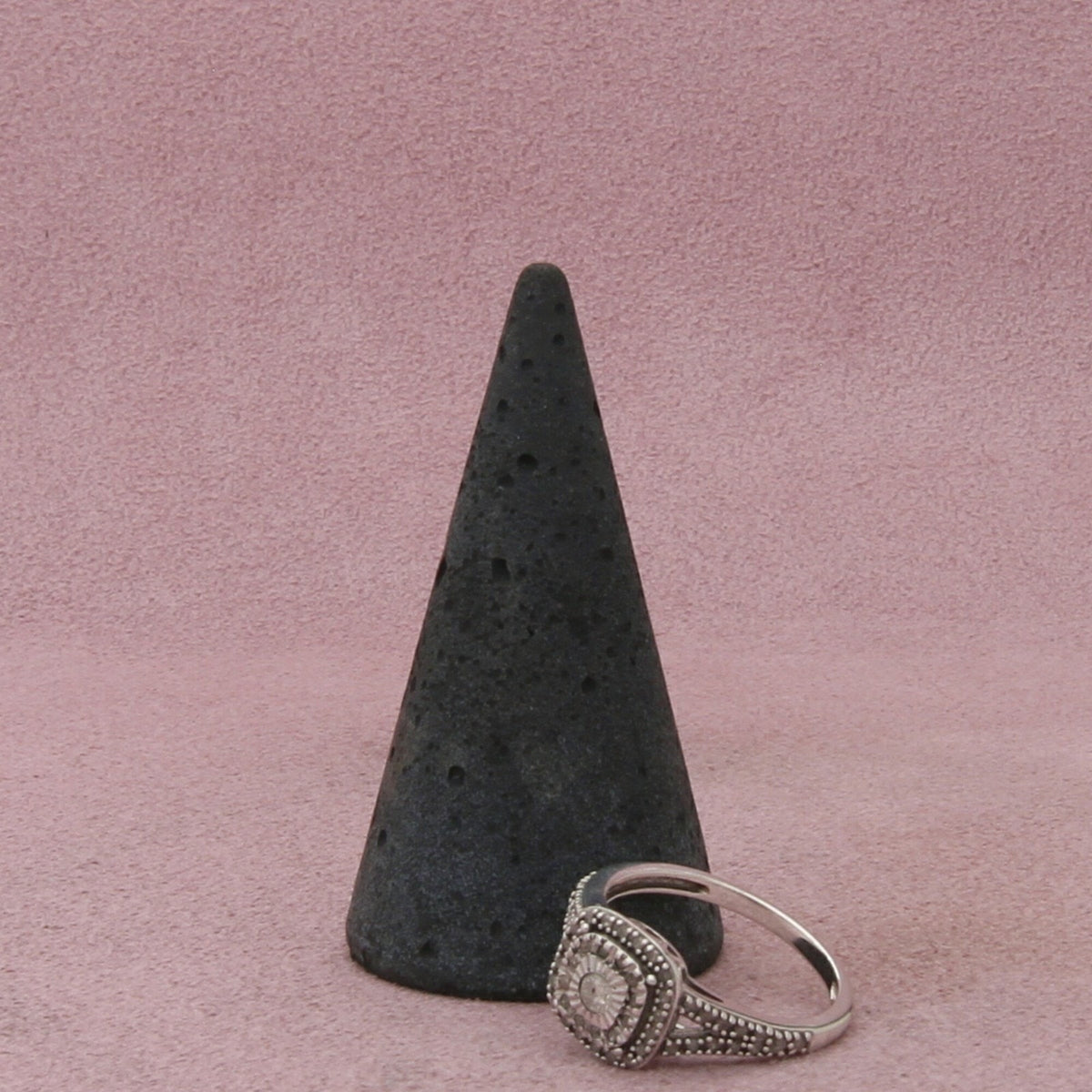 sterling silver diamond accent promise ring size 6