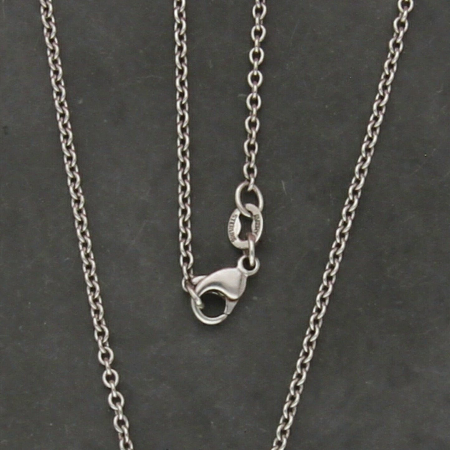 james avery sterling silver fine cable chain necklace size 18.75in