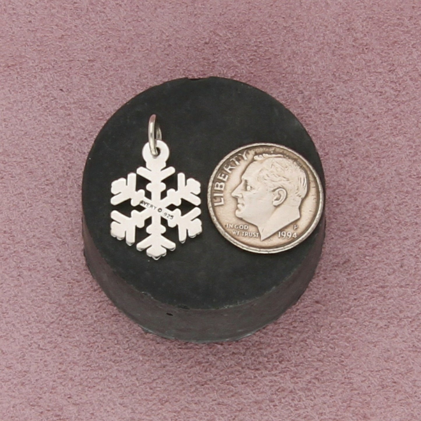 james avery sterling silver snow crystal charm pendant