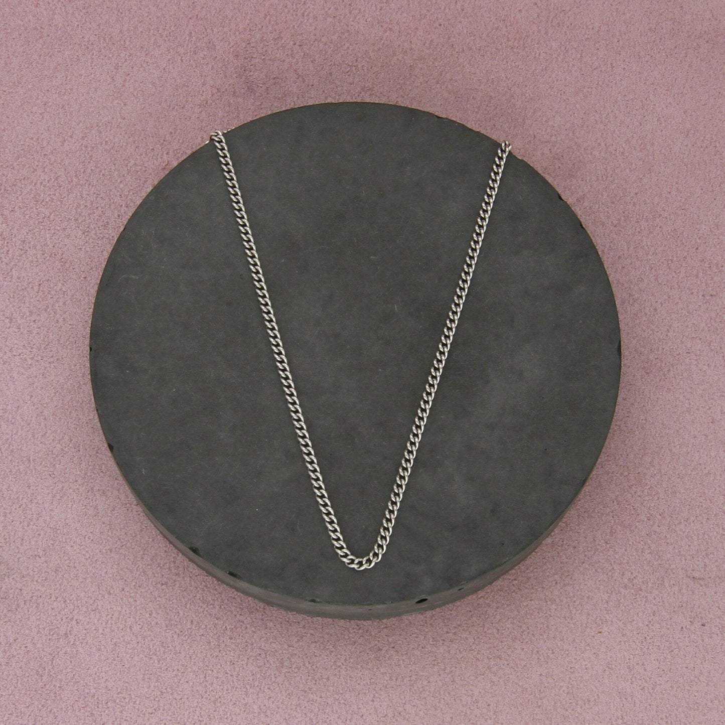 james avery sterling silver light curb chain necklace size 30in