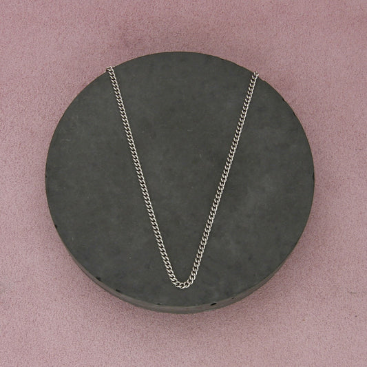 james avery sterling silver light curb chain necklace size 30in
