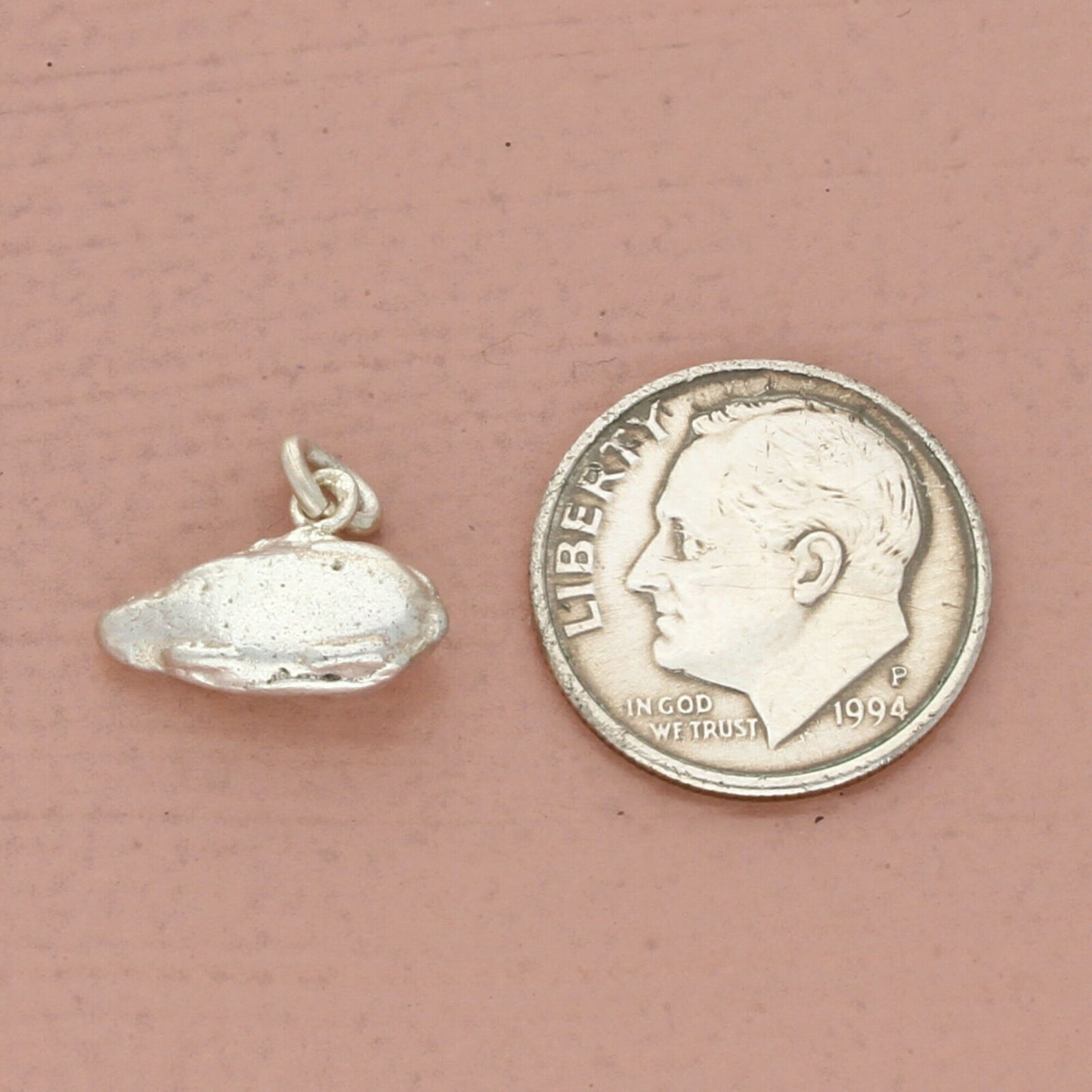 vintage sterling silver 3d crop vegetable charm